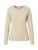 VIRIL O-NECK L/S  KNIT TOP – NOOS Dames Trui Natural Melange –