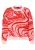 FENIA Trui  donkeroranje / rood / watermeloen rood