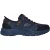 Skechers Heren Leren Relaxed Fit Schoenen (Marine/Oranje)