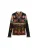 Desigual Shirt  olijfgroen / rood / lichtrood / zwart