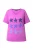 Ulla Popken Shirt  hemelsblauw / blauw denim / donkerblauw / neonlila