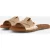 Oh My Sandals Oh My Sandals Slippers brons Leer