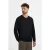 Merso Merino V-neck 100% Merino Basalt Black