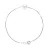 Armband Gekweekte Pearl Zoetwater 8-9mm Wit Wit Gouden Ketting Venetiaanse