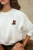 Geborduurd Relaxed Fit Katoenen Sweatshirt