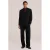 WE Fashion regular fit colbert met broderie – black uni