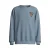 NAME IT KIDS sweater met backprint grijsblauw