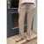 Straight Legs broek met gekreukte textuur