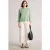 White Stuff Demi Dolman Top Mid Green