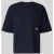 REVIEW T-shirt met stitching en ronde hals
