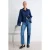 TRENDYOLMİLLA Dames Donkerblauw Effen Mom Hoge taille Jeans