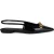 Saint Laurent Ballerina’s Blade Zwart