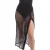 Off White Dames Logo Mesh Maxi Rok (Zwart)