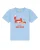 watabout.kids Shirt ‘Fuchs Großer Bruder’  lichtblauw / mandarijn / roestrood / wit