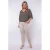 Exxcellent slim fit jeans beige