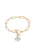 faina Armband  goud / transparant