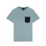 T-shirt met zak Lyle & Scott Contrast