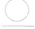Orphelia Dames 925 Sterling Zilveren Set: Ketting + Armband – Zilver SET-038