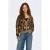 ONLY vest met wol bruin
