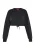 swirly Sweatshirt  zwart