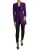 Paarse Blazer Met Tailored Fit