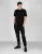 Les Hommes T-shirt Oversize Mannen zwart