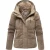 Marikoo dames teddy puffer jas met capuchon – model Kaguraa
