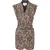 Vero Moda Vmmable magda sl long waistcoat wv brique