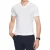 Guess Heren Logo V Hals T-shirt (Wit)