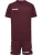Hummel Trainingspak  wijnrood / wit