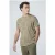 No Excess T-shirt Crewneck Multi Coloured Yarn Dyed Melange Smoke Gree