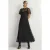 Boden Tulle Maxi Ruffle Party Dress Blk
