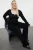 Trendyol Curve Dames Zwart Effen Lang Getailleerd Grote maten Blouses