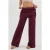 Modal Touch Hoge Taille Brede Pijpenbroek met Rimpeldetail