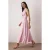TRENDYOLMİLLA Dames Roze Effen Midi Mouwloos Avond / Dagelijks Skater Jurken