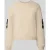 Christian Berg Woman Gebreide pullover van wol met stitchings en parels