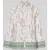 Christian Berg Woman Bloemen Linnen Blouse met lange mouwen met lavendelprint