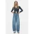 LTB wide leg jeans medium blue denim