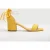 Illy Laag Block Hak Sandalen with Pearls