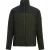 Regatta Highton Fleece Volledige Rits Midlayer voor Heren (Donker Khaki/Zwart)