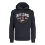 2-hals sweatshirt met capuchon en logo Jack & Jones