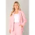 Base Level regular blazer lichtroze