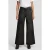 Karl Lagerfeld Fashion Wide Leg Denim Pants Black