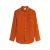 Tommy Hilfiger regular casual overhemd met linnen oranje