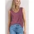 Street One Dames Top met V-hals en knoopjes in Roze
