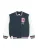 Cool Club Sweatvest  marine / lichtroze / wit