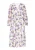 Usha Jurk  groen / lila / wit