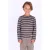 B.Nosy rechtvallende gestreepte longsleeve – grijs