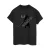 Star Wars Dames/Dames Obi-Wan Kenobi Jedi Knight Katoenen Vriendje T-shirt (Zwart)