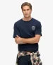 Athletic Club T-shirt Blauw